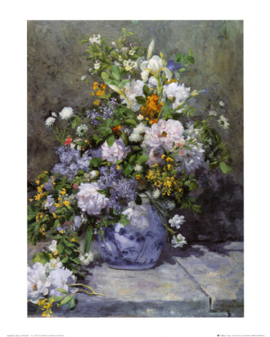Grande Vaso di Fiori - Pierre Auguste Renoir Painting - Click Image to Close